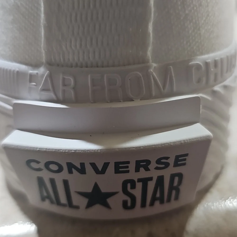 Converse Mens Converse Chuck Taylor Alt Star -Mens shoes, white, size 8M, 9.5 W - Picture 6 of 7